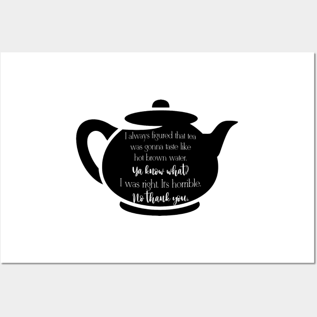 Tea Time Wall Art by Wenby-Weaselbee